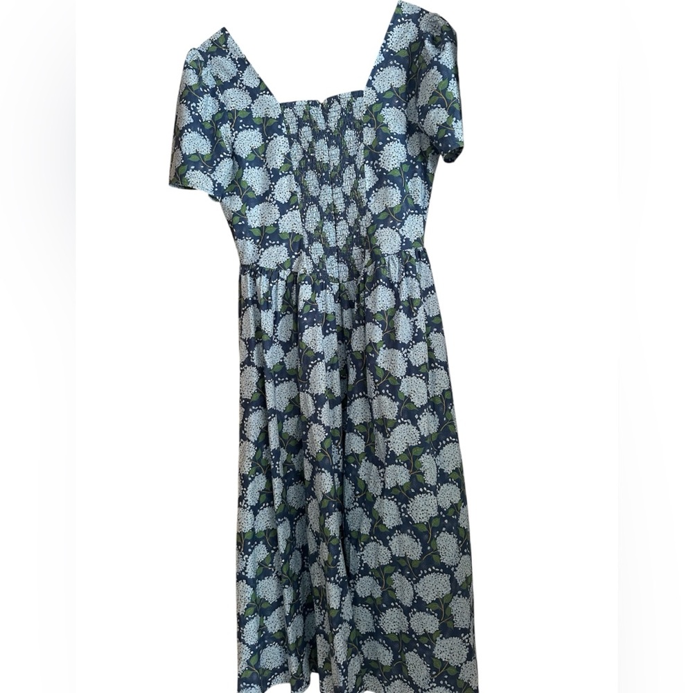 Ivy City Co Tate Blue Floral Midi Dress - Picture 8 of 11